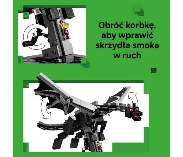 LEGO MINECRAFT 21595 Smok Kresu - 1529737 - zdjęcie 7